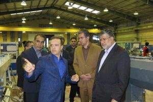 بازدید رییس سازمان توسعه تجارت ایران از شرکت یزد پلیمر